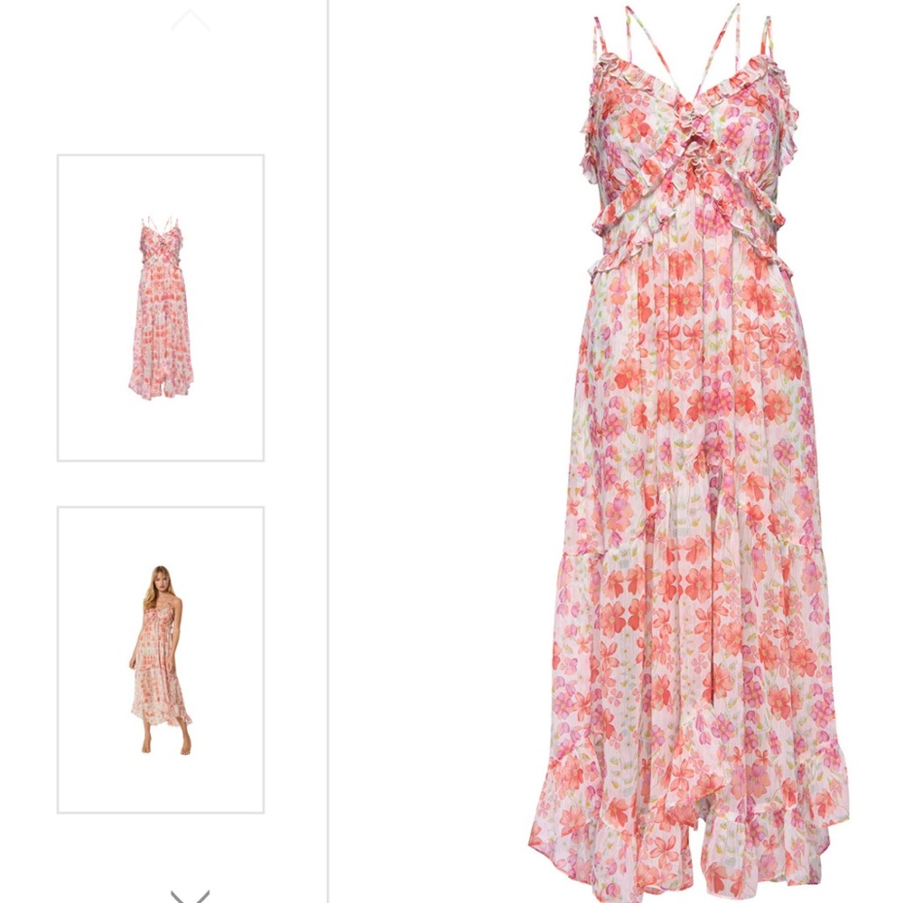 NWT Misa Adrienne Dress, Cora Flora - Picture 3 of 8